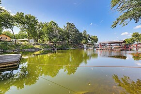 Deck + Dock Access: Lakefront Grove Cabin!