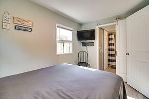 Deck + Dock Access: Lakefront Grove Cabin!