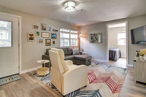 Deck + Dock Access: Lakefront Grove Cabin!