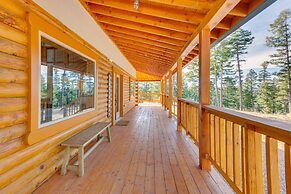 Private Ski-out Angel Fire Cabin: Wraparound Porch