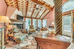 Cloudcroft Home w/ Fireplace Near Downtown!