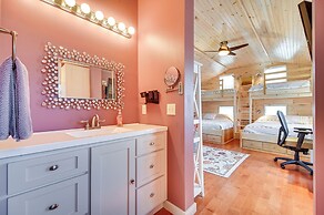 Waterfront Lake Webb Cabin Rental w/ Dock & Views!