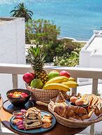 Yalos hotel sunset view