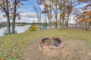 Lake White Cloud Home With Fire Pit!