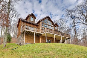Game Room, Deck + Views: Idyllic Slaty Fork Cabin