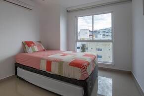 Apartamento con vista al mar 2Hab en Ctg