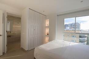 Apartamento con vista al mar 2Hab en Ctg