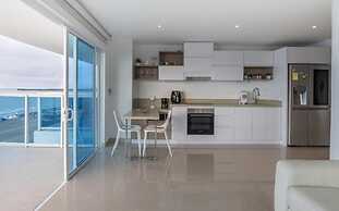 Apartamento con vista al mar 2Hab en Ctg