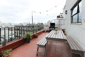 Studio con Gran Terreza Hermosa Vista