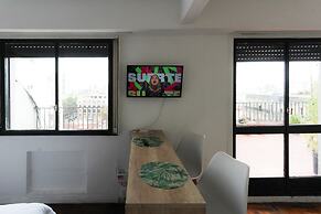 Studio con Gran Terreza Hermosa Vista