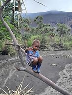 Glowing Mountain view tree house