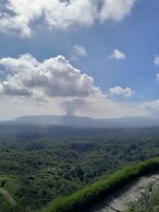 Glowing Mountain view tree house