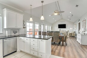 Oceanfront Crystal Beach Vacation Home w/ Deck!