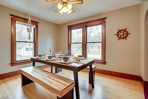 Family-friendly Home in Pepin: Walk to Main St!