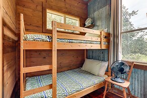 Rustic Eco-cabin Llano River Getaway on 68 Acres!