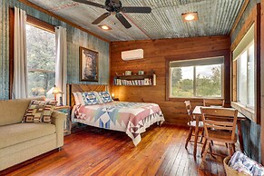 Rustic Eco-cabin Llano River Getaway on 68 Acres!