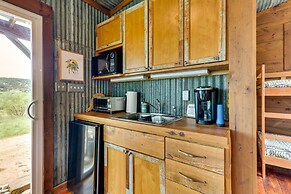 Rustic Eco-cabin Llano River Getaway on 68 Acres!