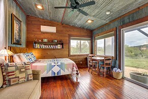 Rustic Eco-cabin Llano River Getaway on 68 Acres!