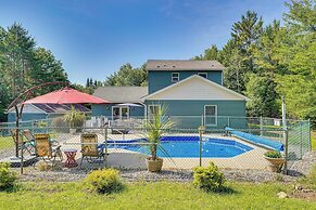 Adirondack Retreat w/ Heated Pool & Scenic Views!