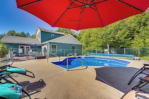 Adirondack Retreat w/ Heated Pool & Scenic Views!