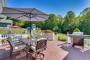 Adirondack Retreat w/ Heated Pool & Scenic Views!