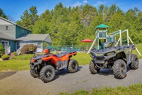 Adirondack Retreat w/ Heated Pool & Scenic Views!