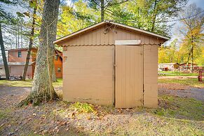 Hayward Cabin w/ Boat Slip + Fish House!