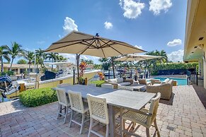 Lighthouse Point Home w/ Pool & Canal Access
