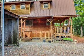 Forested Coffman Cove Cabin w/ Wood-burning Stove!