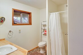 Forested Coffman Cove Cabin w/ Wood-burning Stove!