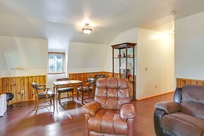 Forested Coffman Cove Cabin w/ Wood-burning Stove!