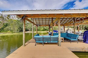 Florida Retreat w/ Patio, Boat Dock & Shuffleboard