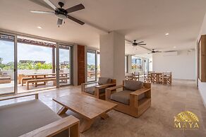 NHOA 207B Lux 1BR Condo Pool View in Aldea Zama