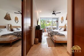 NHOA 207A Lux 2BR Condo Pool View in Aldea Zama