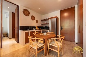 NHOA 207A Lux 2BR Condo Pool View in Aldea Zama