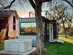 The Blue Ridge Container Tiny Home in the Country