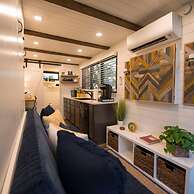 Yellow Blue Elegant Container Tiny House