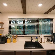 Yellow Blue Elegant Container Tiny House