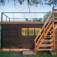 Yellow Blue Elegant Container Tiny House