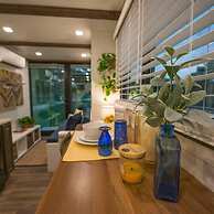 Yellow Blue Elegant Container Tiny House