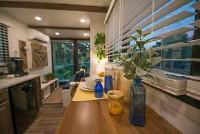 Yellow Blue Elegant Container Tiny House