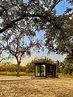 Yellow Blue Elegant Container Tiny House