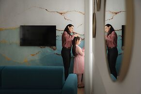 Golden Teal & Silver Birch