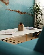 Golden Teal & Silver Birch