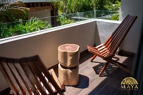 NHOA 207C Lux 1BR Condo Pool View at Aldea Zama