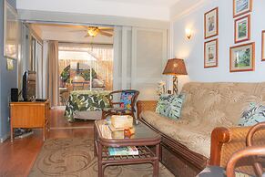 Retro Oasis Hawaiian King Apartment 1 Bedroom Condo by RedAwning