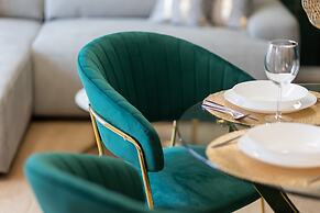 Dark Green Apartment by Renters