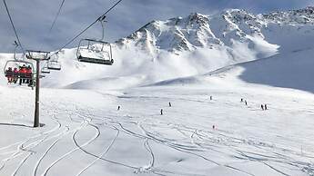 Calme nature ski à Vallorcine Mont Blanc