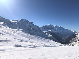 Calme nature ski à Vallorcine Mont Blanc