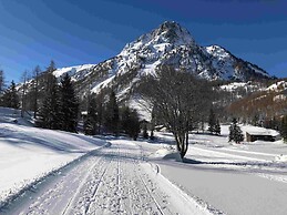 Calme nature ski à Vallorcine Mont Blanc